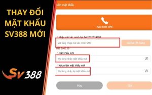 Đổi mật khẩu SV388 đơn giản